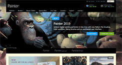 Desktop Screenshot of painterartist.com